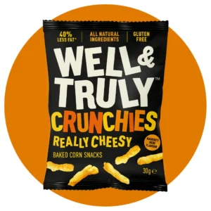 Well and Truly Gluten free Really Cheesy Crunchies